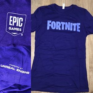NWOT Purple Fortnight XL women’s GAMER GIRL shirt